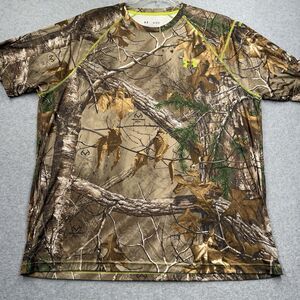 Under Armour XL HeatGear Scent Control Realtree Xtra Camo Short Sleeve T-Shirt